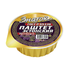Паштет ЭстонскийПремиум (0,100 кг) Ламистер Знаток