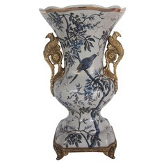 Ваза с грифонами 22x20x40см, Glasar ГЛАСАР