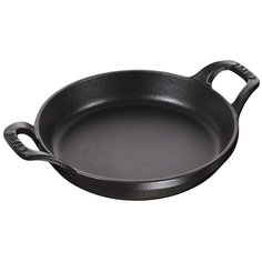 Сковорода Staub Cast Iron Round Baking Dish, 20 см, черный