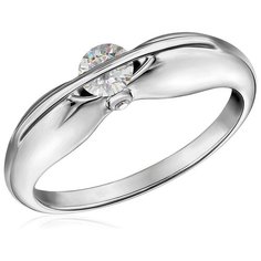 Бронницкий Ювелир Кольцо из белого золота 65319145, размер 16.5