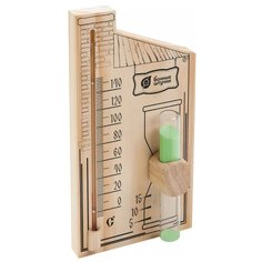 Термометр Банные штучки C песочными часами 18036