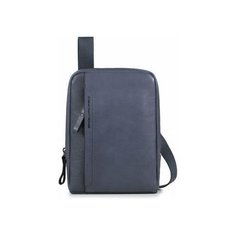 Мужская сумка PIQUADRO Сумка PIQUADRO (17,5x24x4 см / Темно-Синий)