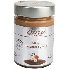 Паста из молочного шоколада BIND с фундуком (350гр)