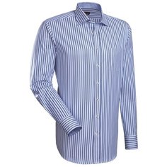 Рубашка JACQUES BRITT размер 41 темно-синий/белый