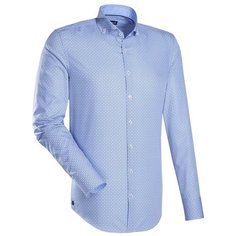 Рубашка JACQUES BRITT 666800 размер 42 белый/голубой