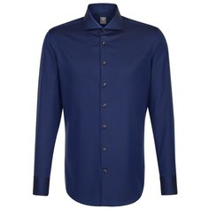 Рубашка JACQUES BRITT размер 42 темно-синий