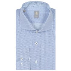 Рубашка JACQUES BRITT размер 40 белый/синий