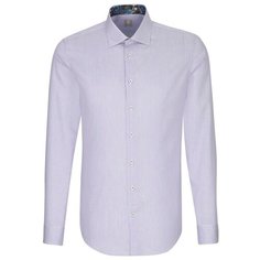 Рубашка JACQUES BRITT размер 41 фиолетовый/белый