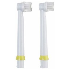 Насадка JACK`N`JILL Buzzy Brush replacement heads для электрической щетки, белый, 2 шт.