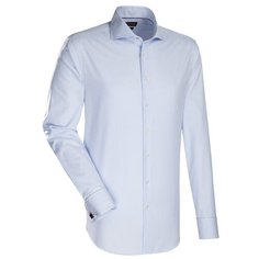 Рубашка JACQUES BRITT размер 44 голубой/белый