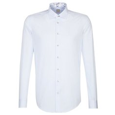 Рубашка JACQUES BRITT размер 41 голубой/белый