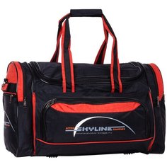 Спортивная сумка 6068с черно-красный Polar