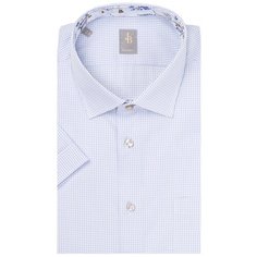 Рубашка JACQUES BRITT размер 44 белый/голубой