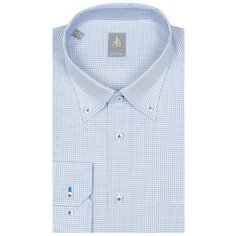 Рубашка JACQUES BRITT размер 41 белый/синий