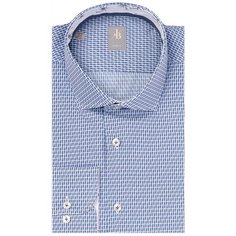 Рубашка JACQUES BRITT размер 40 темно-синий/белый