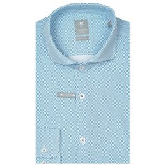 Рубашка pure размер XL белый/голубой