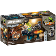 Конструктор Playmobil Dino Rise 70627 Трицератопс: Битва за Легендарные камни