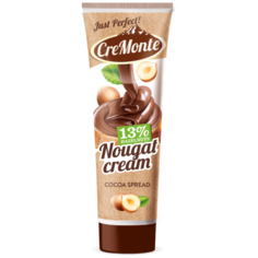 Паста орехово-шоколадная CreMonte Cacao с добавлением какао 13% ореха туба, 350 г