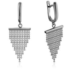 Бронницкий Ювелир Серьги из серебра OR9024-Rt