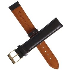 Ремешок для часов, 18 мм, коричневый, удлиненный, фактура ящерица Ardi