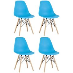 Стул EAMES, бирюзовый, 4шт./уп. Stool Group
