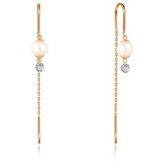 Бронницкий Ювелир Серьги из красного золота 16319893000