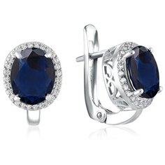 Бронницкий Ювелир Серьги из серебра E-DRGR00907-SP-T