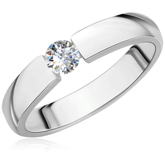 Бронницкий Ювелир Кольцо из белого золота 65119722, размер 16