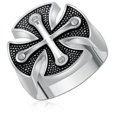 Бронницкий Ювелир Кольцо из серебра 01Т058347Э, размер 18.5