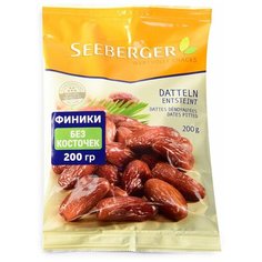 Сухофрукты финики, Seeberger, 200 г, Германия