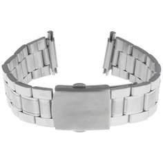 Ремешок для часов 20 мм, двухцветный металл, с застёжкой Ardi