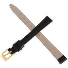 Ремешок для часов, женский, 10 мм, натуральная кожа, фактура питон, темно-коричневый Ardi