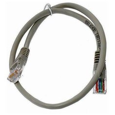 Патч-корд 5Bites PUT50-003A UTP CAT5e RJ-45 кабель 0.3 метра - серый