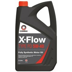 Синтетическое моторное масло Comma X-Flow Type PD 5W-40, 5 л