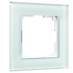 WL01-Frame-01 / Werkel Рамка на 1 пост (натуральное стекло,стекло) Веркель