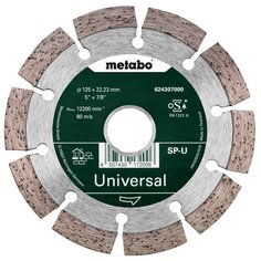 Диск алмазный отрезной Metabo Promotion 624307000, 125 мм 1 шт.