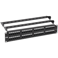 Патч-панель ITK PP48-2UC5EU-D05-1 черный