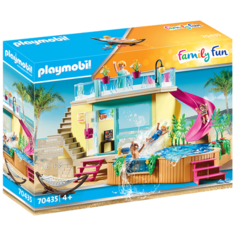 Конструктор Playmobil Family Fun 70435 Бунгало с бассейном