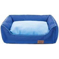 Лежак для собак и кошек Triol Ниагара S прямоугольный 42х33х15 см синий