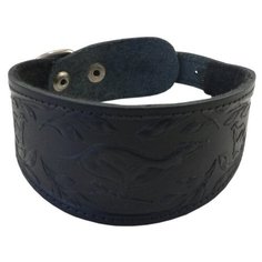 Ошейник ZOOexpress 0761, обхват шеи 24-30 см черный