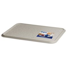Коврик пластиковый для миски BETA 45x35см, мокка Georplast