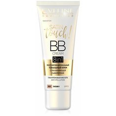 Eveline Cosmetics BB крем Satin Touch, SPF 10, 30 мл, оттенок: 01 Ivory, 1 шт.
