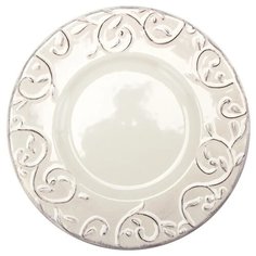 Cosy and Trendy Тарелка обеденная Фестон 22 см белый