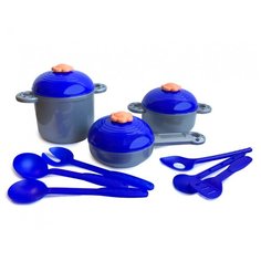 Набор детской посуды №2 (12 предметов). Лена 9161