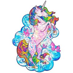 Unidragon деревянный пазл «Вдохновляющий Единорог» 31 х 41 см большой