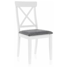 Деревянный стул Woodville Bern butter white / grey