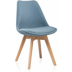 Деревянный стул Woodville Bonuss light blue