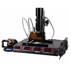 Паяльная станция ELEMENT 862D++, 75 Вт черный