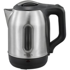 Чайник SUPRA KES-2201SW, металл/черный