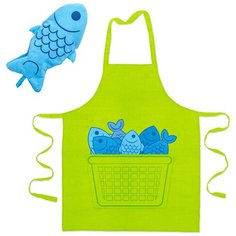 Комплект фартука и прихватки Balvi Blue Fin 26152